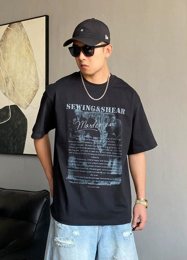 Summer Casual Graphic Tee