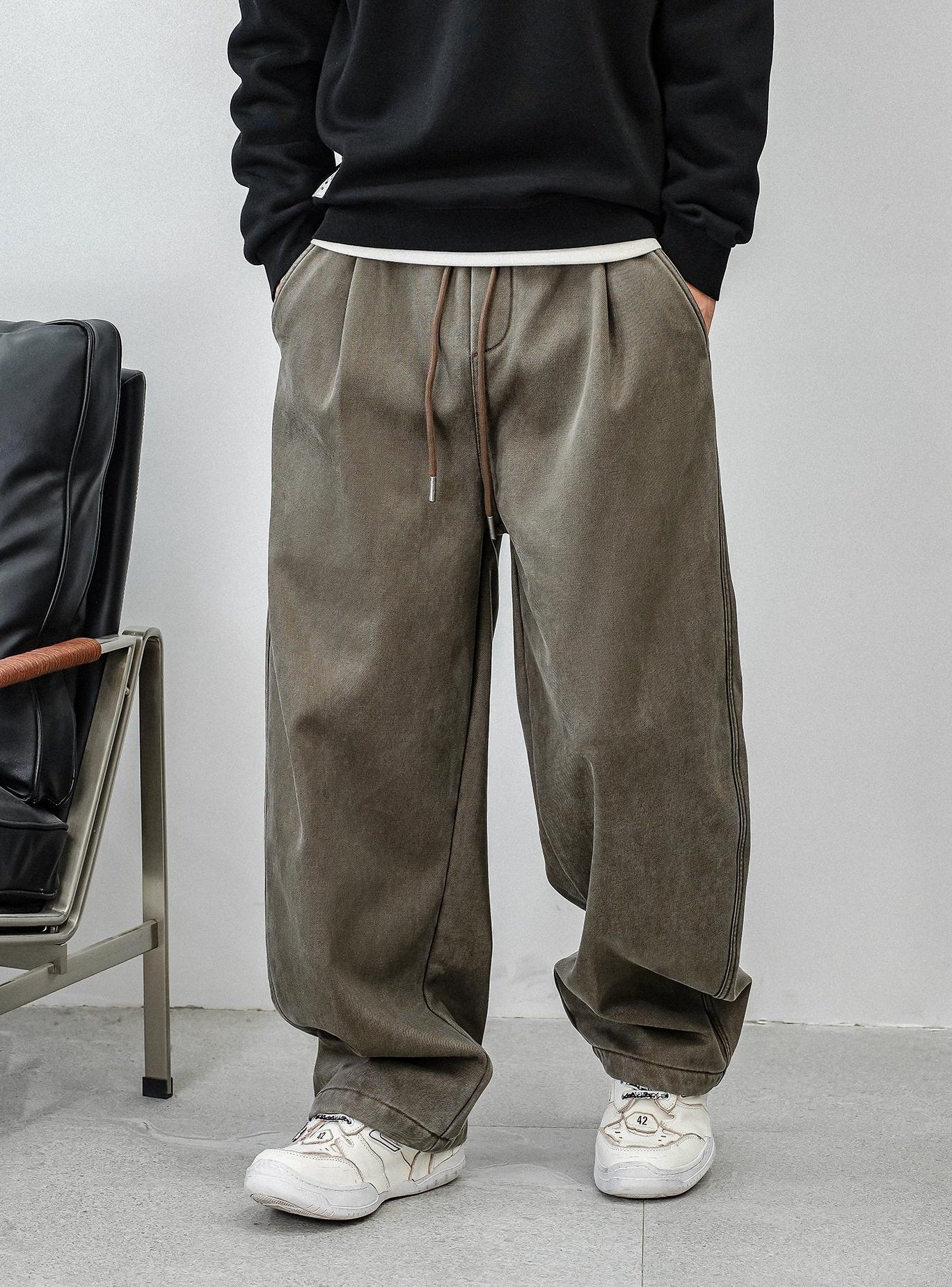 Casual fleece pants