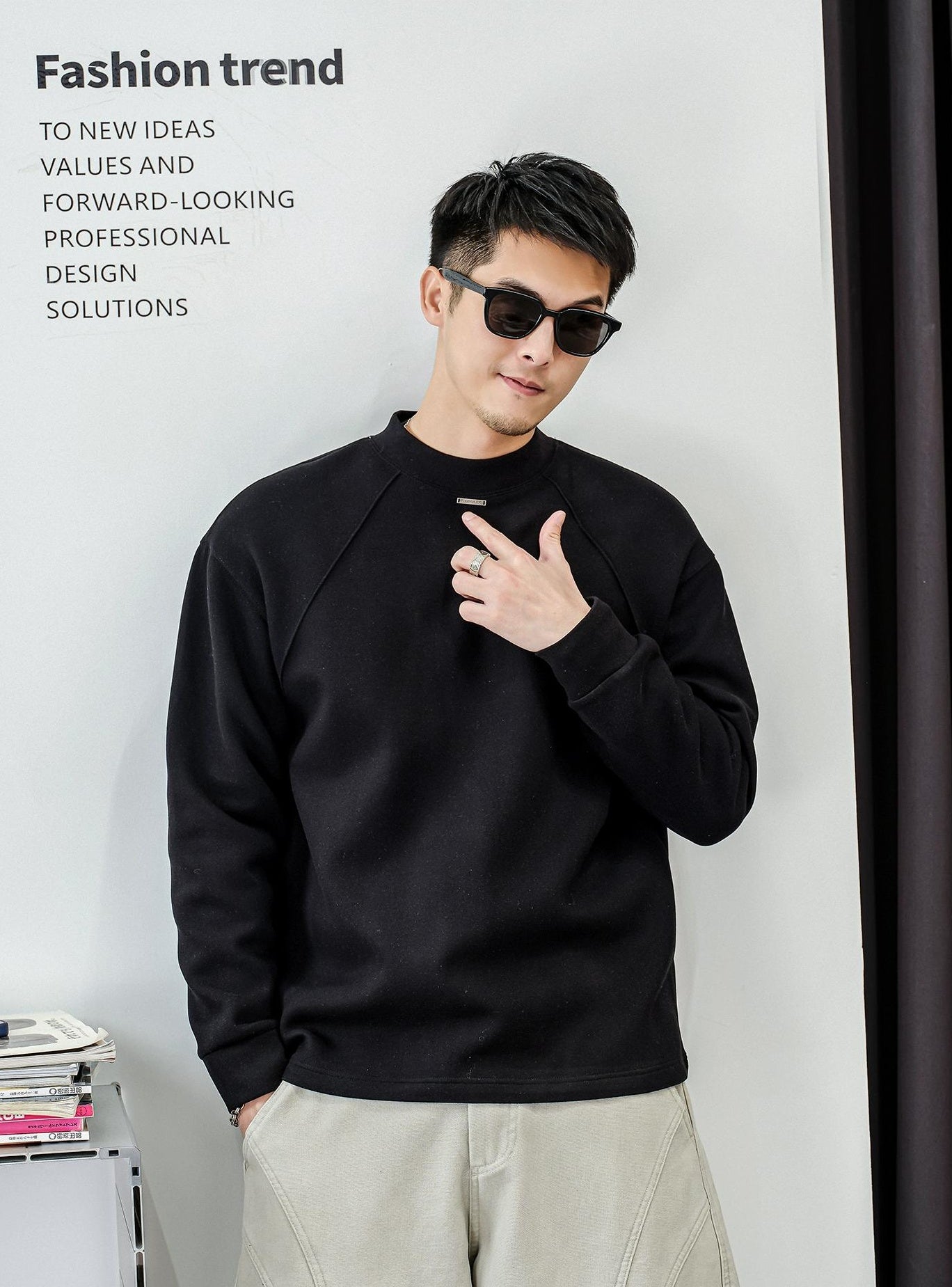 ロングスリーブカジュアルTシャツ