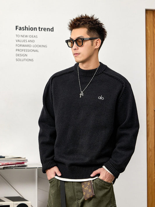 Heavyweight Black Sweater Tee