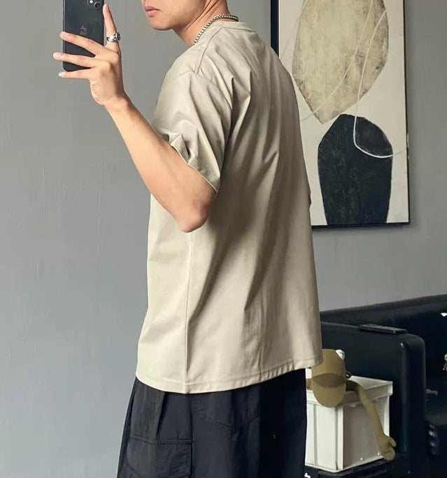 クール ワイルド アルファベットプリントＴシャツ
