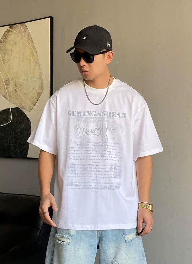 Summer Casual Graphic Tee