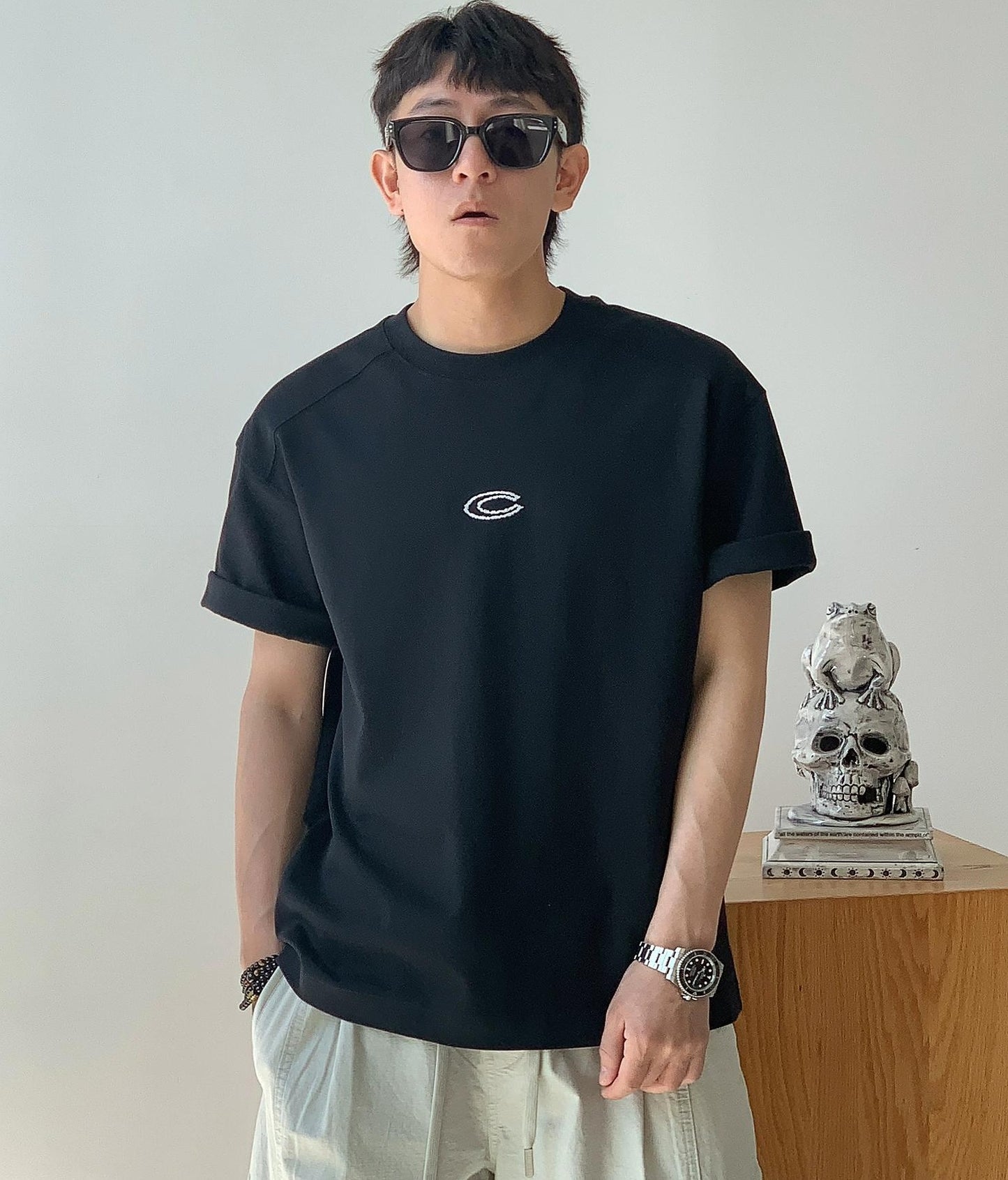 Casual print Tee