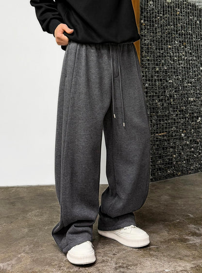 Casual Drape Elastic Pants