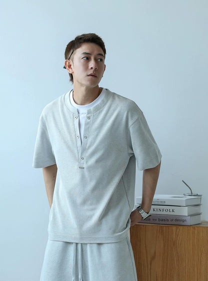 Summer Leisure T-Shirt & Shorts Set