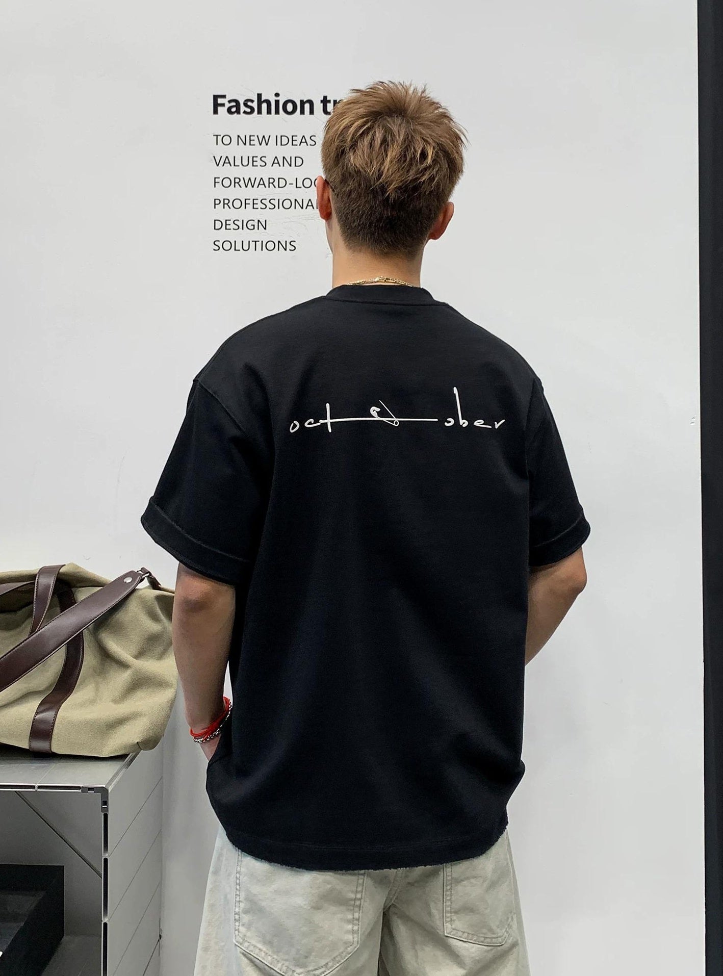 スタイリッシュエッジスタンプＴシャツ
