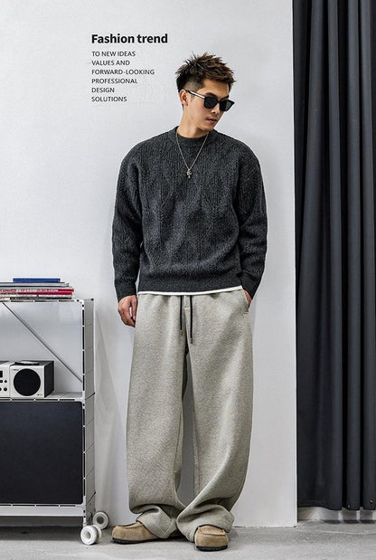 ツイストパターンニットジャンパー