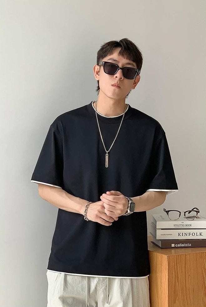 Lightweight Basic Short Sleeve T-Shirt