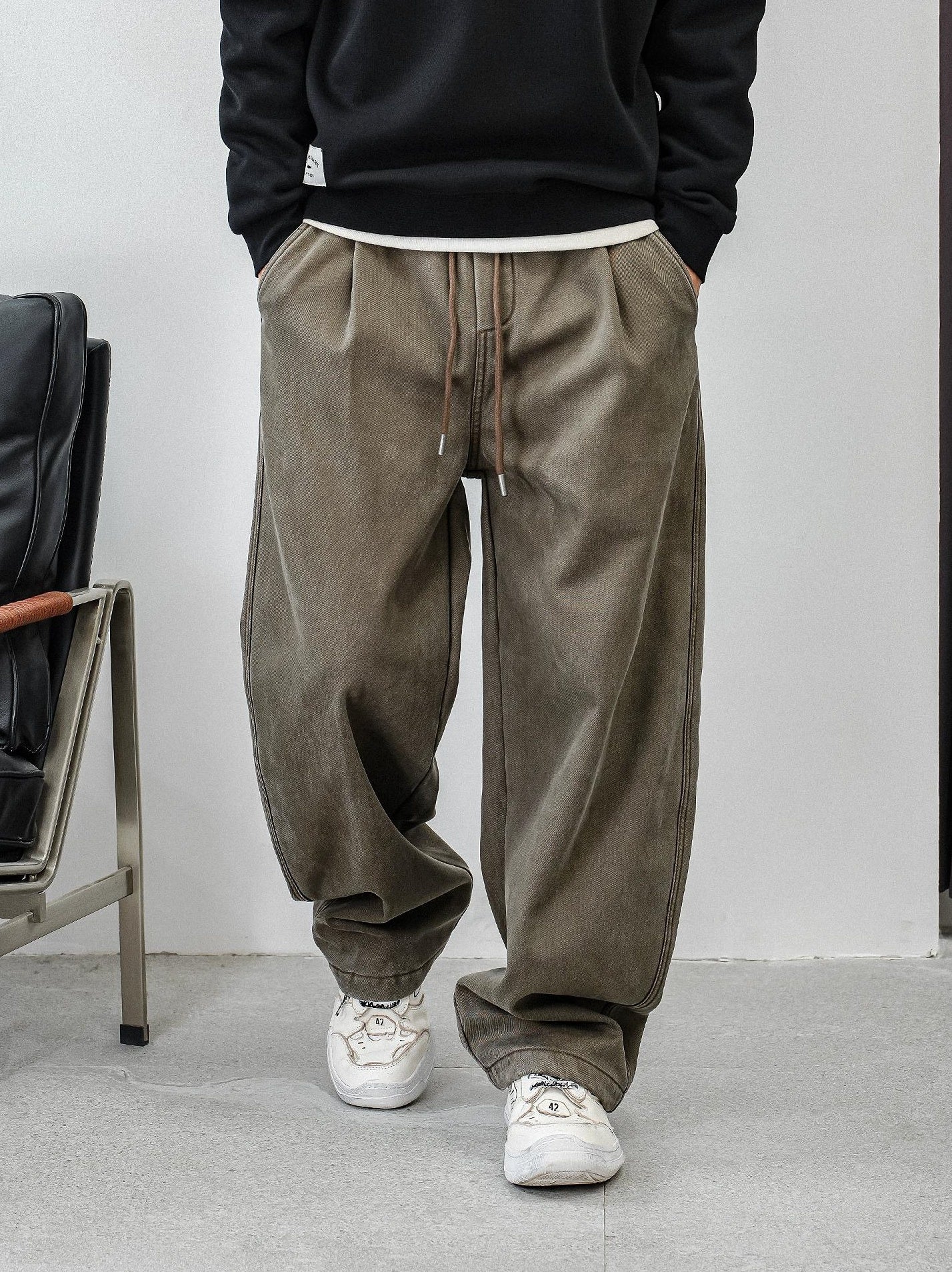 Casual fleece pants