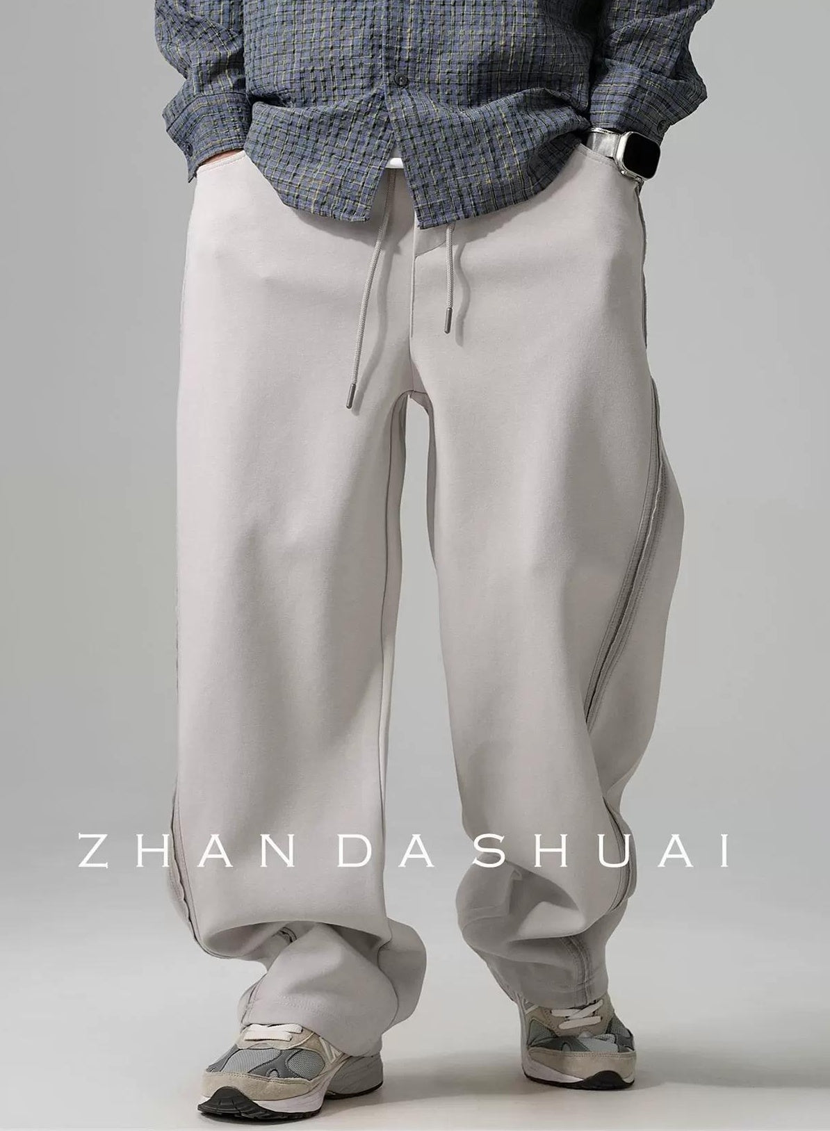 カジュアルルーズスウェットパンツ
