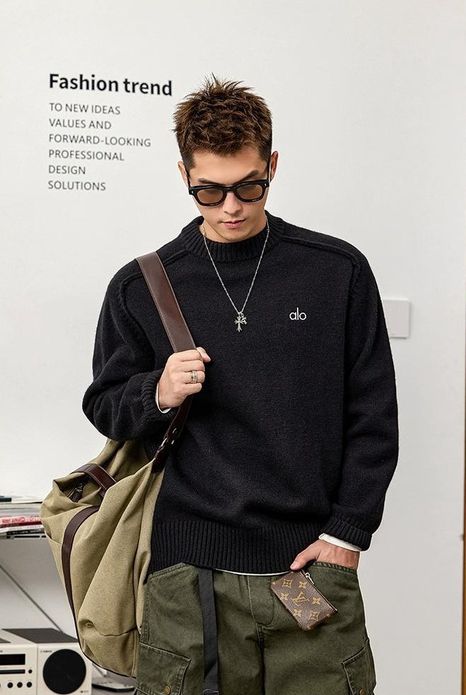 ヘビーウェイトブラックセーターティー