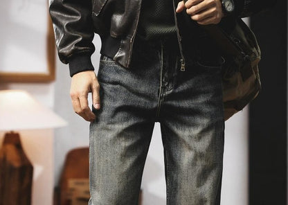 レトロヘビーウェイトワイドジーンズ