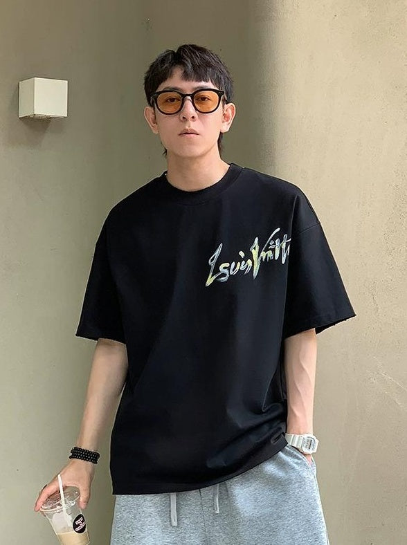 Flower Smiley Heavyweight Tee