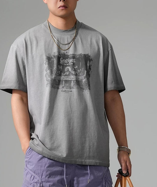 レトロヘビーウェイトコットンＴシャツ