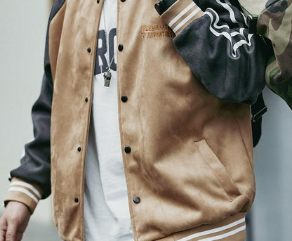 ラグジュアリー カラーブロック ジャケット