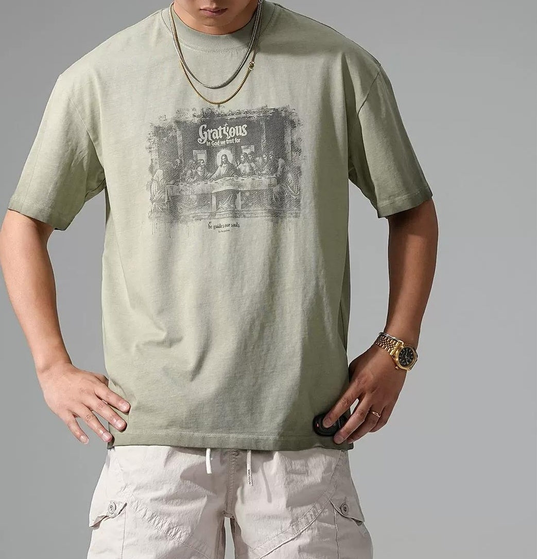 レトロヘビーウェイトコットンＴシャツ