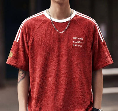 バブルガーゼプリントＴシャツ