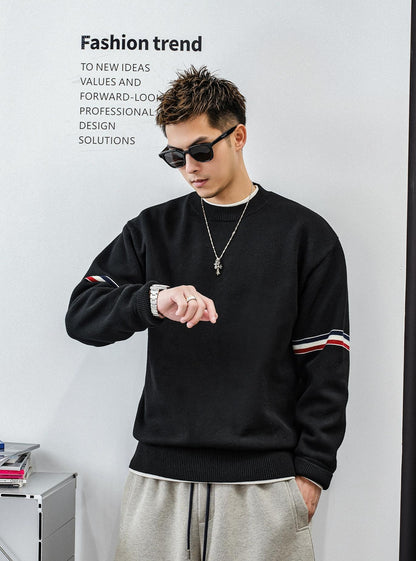 Heavyweight Color Block Jumper