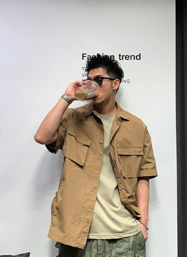 Retro Short-Sleeve Shirt