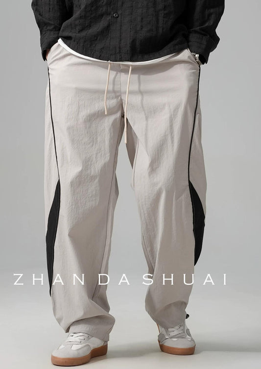 カジュアルワイドレッグパンツ