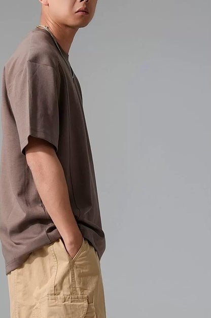 アメリカンスタイル パッチワーク Tシャツ