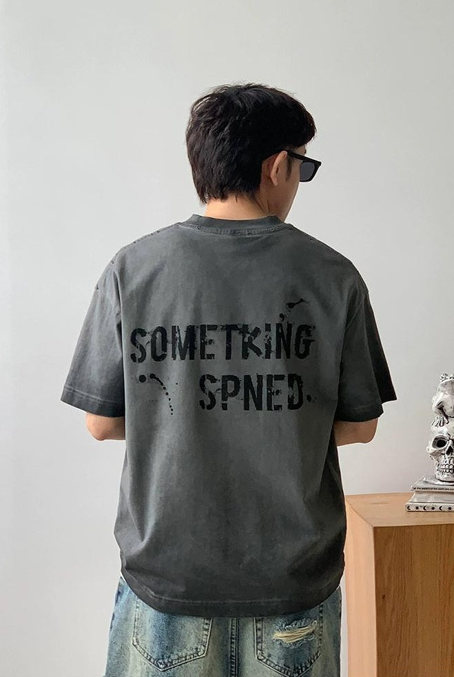 Vintage Washed Cotton T-Shirt