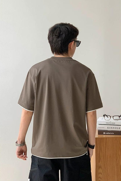 Lightweight Basic Short Sleeve T-Shirt