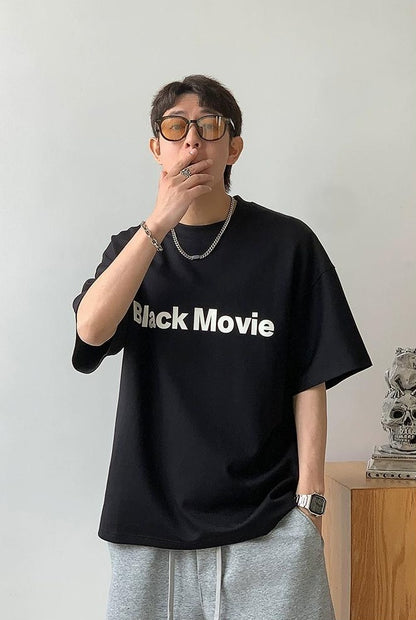 Color Clash Letter Tee