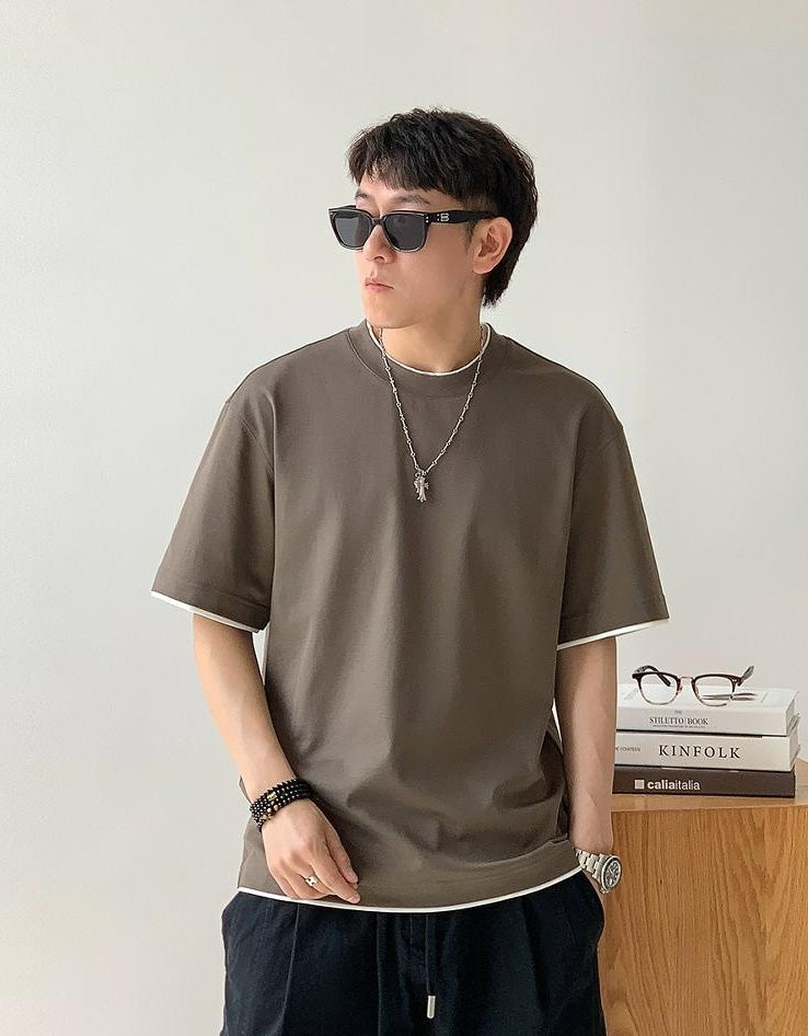 Lightweight Basic Short Sleeve T-Shirt