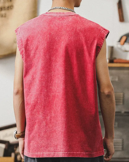 Vintage Sleeveless Workout Tee