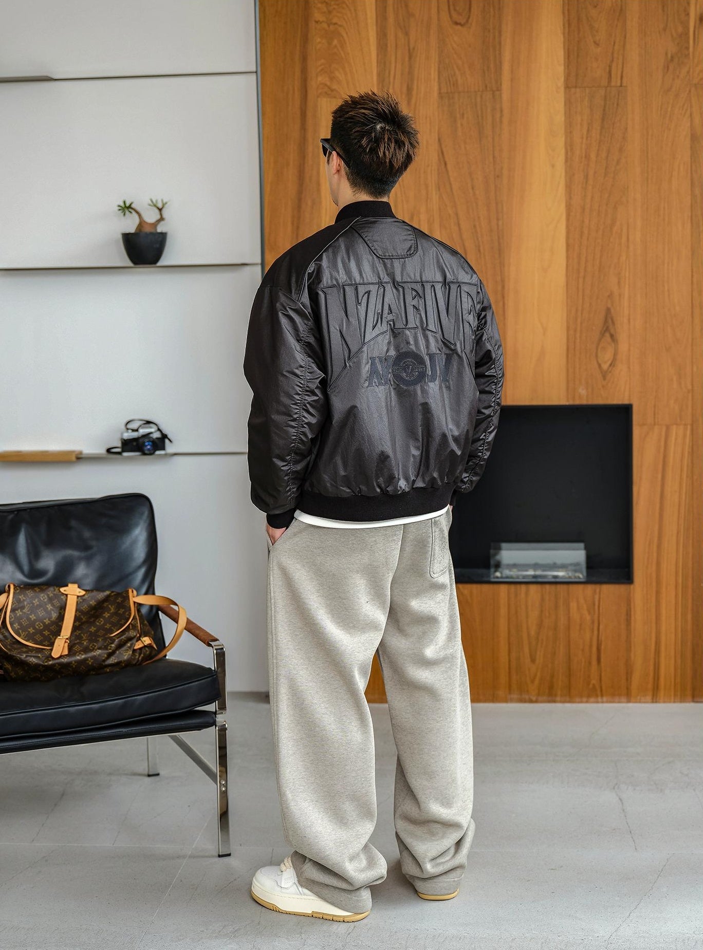 Urban Black Cotton Jacket