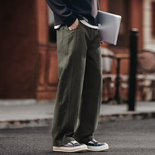 Vintage wide leg casual pants