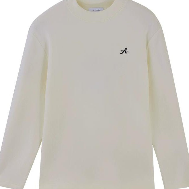 Cozy Mixed Fabric Long Sleeve