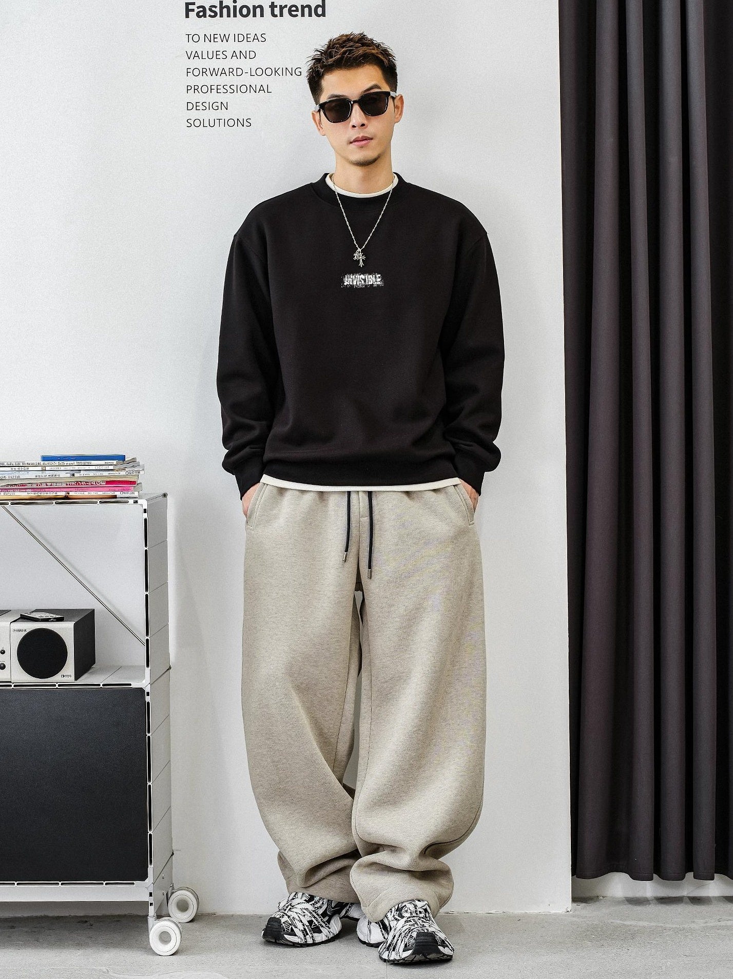 fleece liner sweater