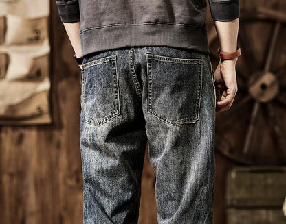 ヴィンテージカジュアルルーズジーンズ