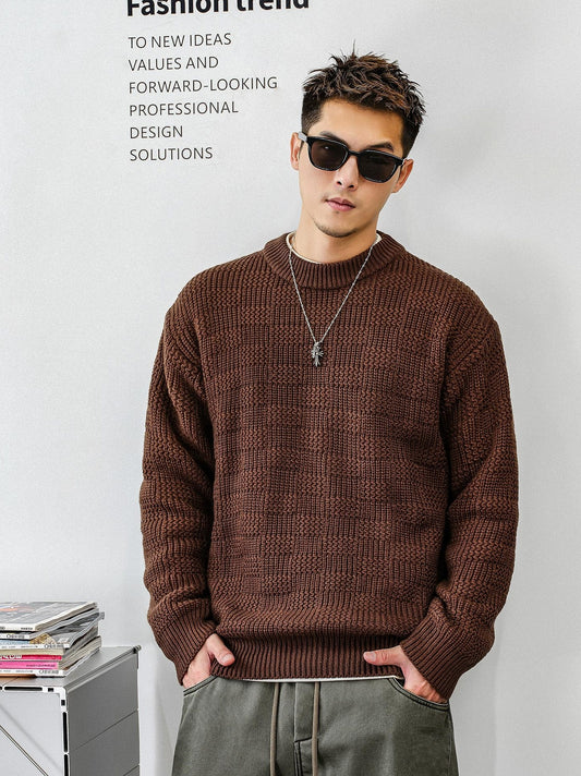 Heavyweight Twist Floral Pullover