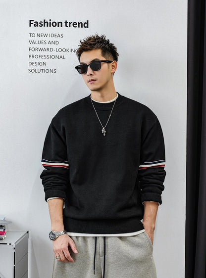 Heavyweight Color Block Jumper