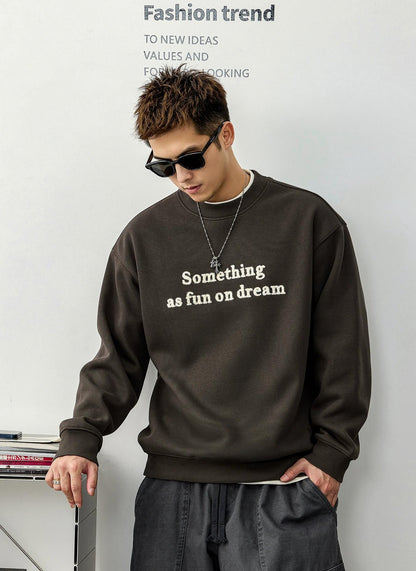 Casual Print Sweater