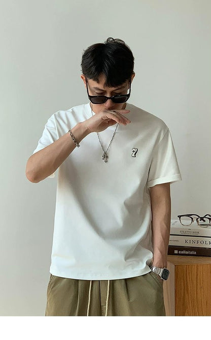 220g Number Logo Casual Tee