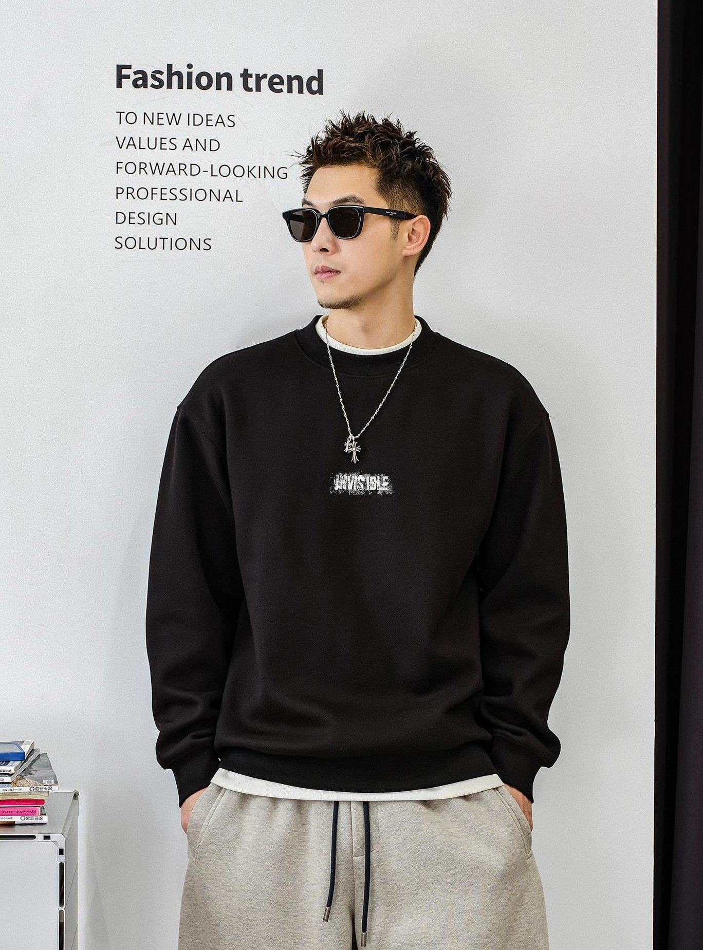 fleece liner sweater