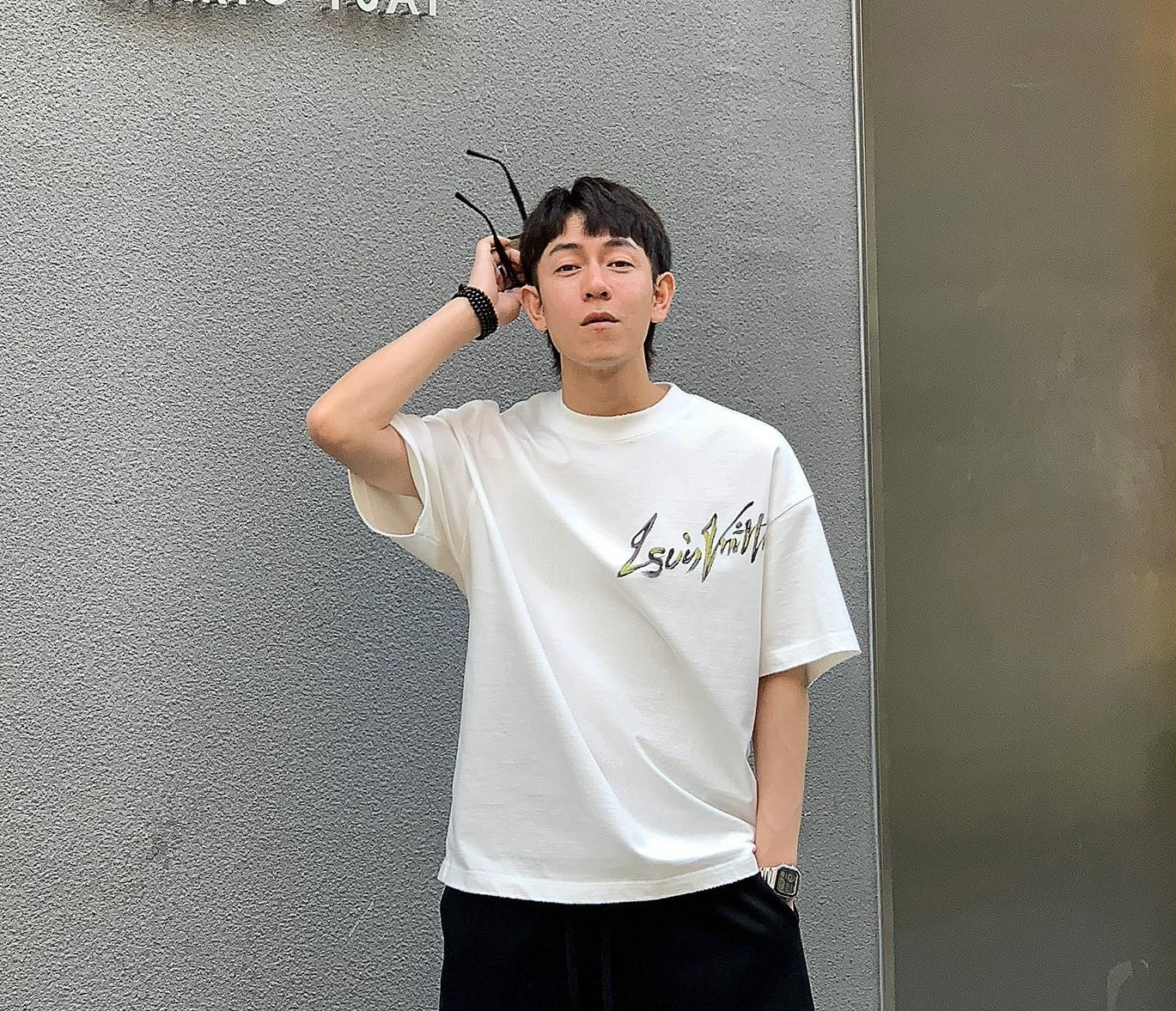 Flower Smiley Heavyweight Tee