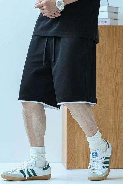 Summer Leisure T-Shirt & Shorts Set