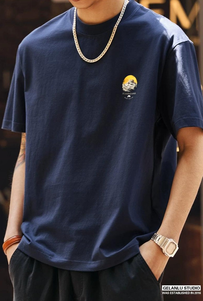 レトロプリントルーズTシャツ