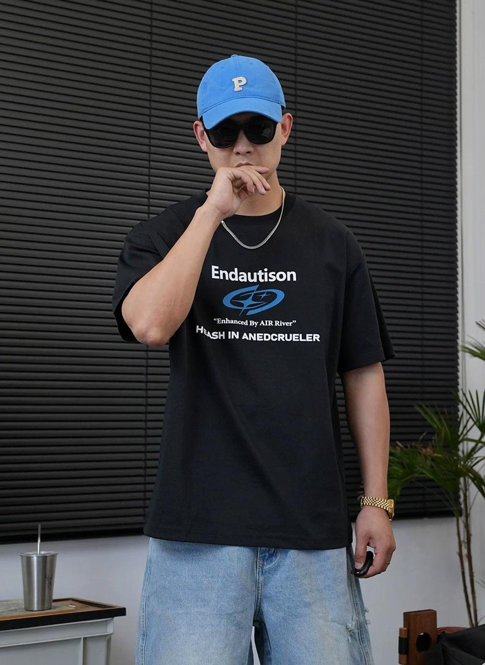 Casual Endautison Graphic T-Shirt