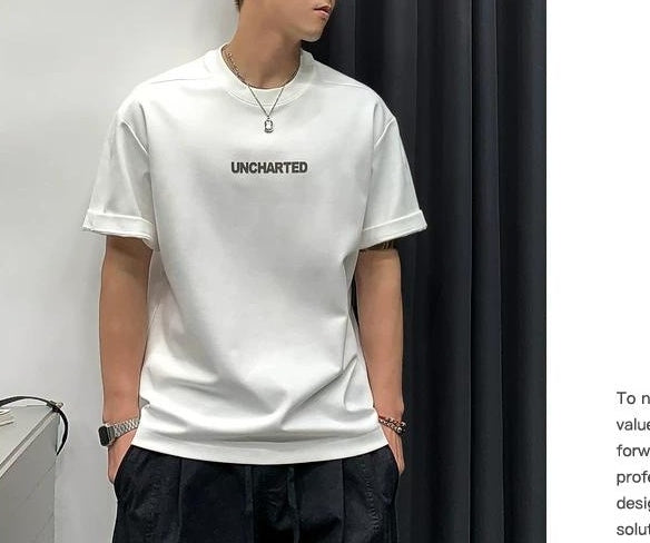 カレッジスタイルグラフィックTシャツ