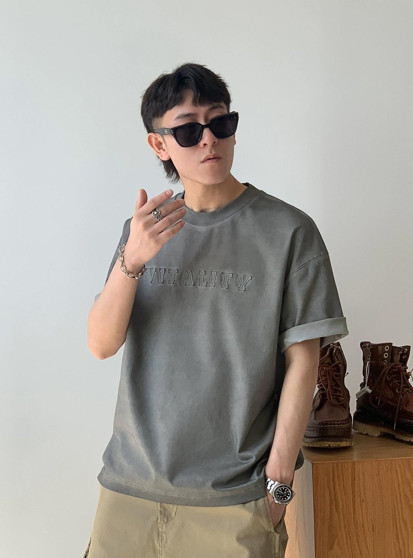 260g Old Washed Tee