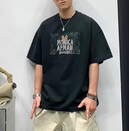 サマー ルーズ ヘビーコットン Tシャツ