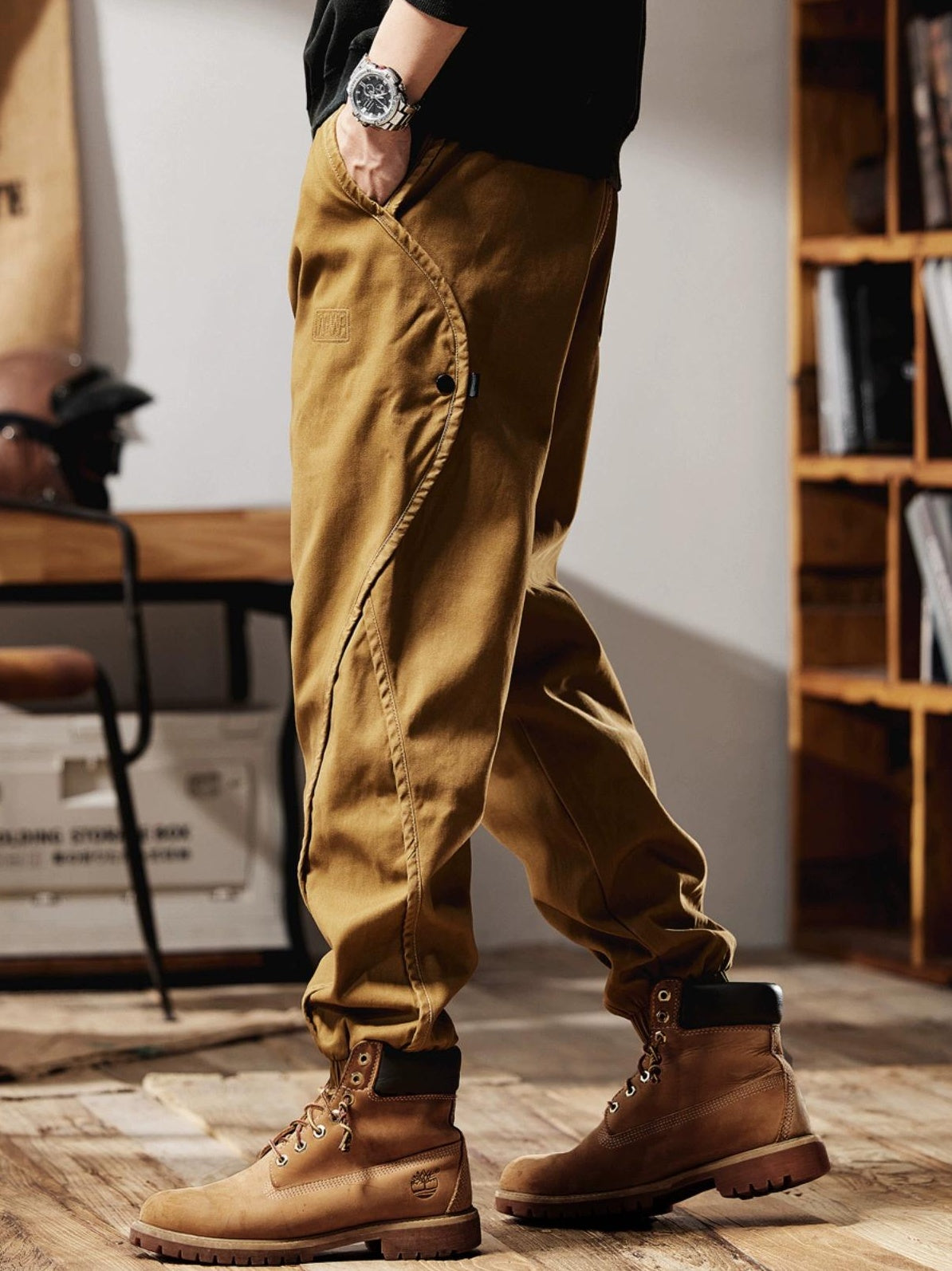 レトロハーレムパンツ