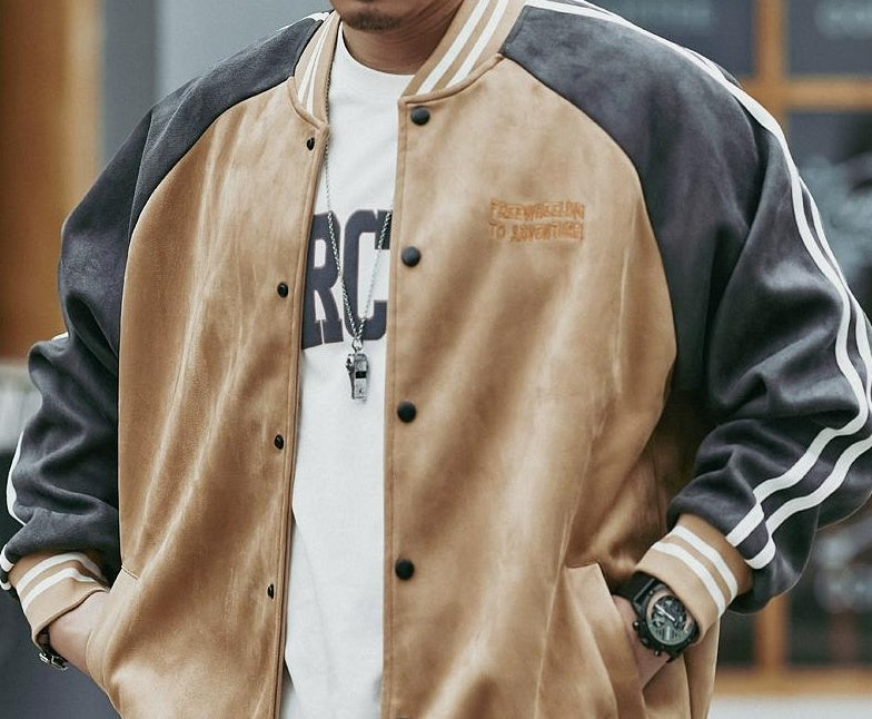 ラグジュアリー カラーブロック ジャケット