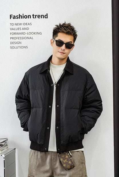 Men's heavy down jacket